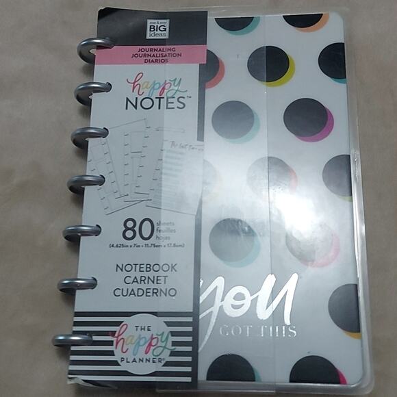 Happy Planner Writing Bundle NEW with conditions Notebook Carry Case Journaling - Picture 2 of 11